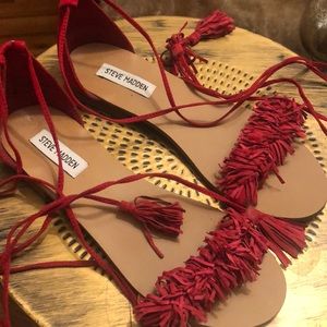 Steve Madden Sweetyy Fringe Sandal